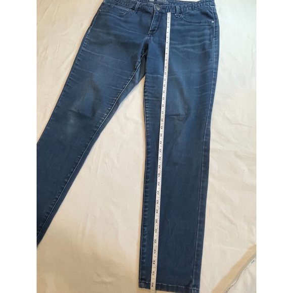 Mossimo Womens Jeans Premium Denim Legging Mid Rise Stretch Cotton Blue Size 14 - Picture 4 of 10